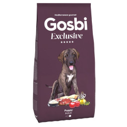 Gosbi Exclusive сухой корм для щенков крупных пород с курицей - 12 кг