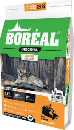 Boreal Original сухой корм для собак всех пород с индейкой - 11,33 кг