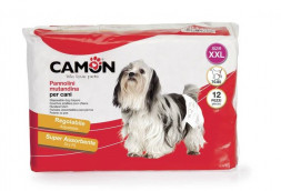 Camon подгузники для собак и кошек, р-р XXL (70-80 см), 12 шт