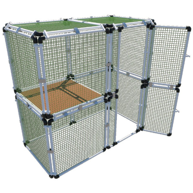 Вольер OctCat для кошек и маленьких собак "Домашний"