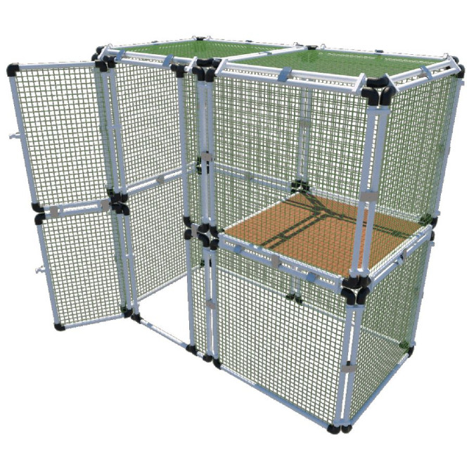 Вольер OctCat для кошек и маленьких собак "Домашний"