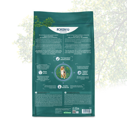Forza10 Medium Maintenance Cervo/Patate сухой корм для взрослых собак средних пород с олениной и картофелем - 12,5 кг