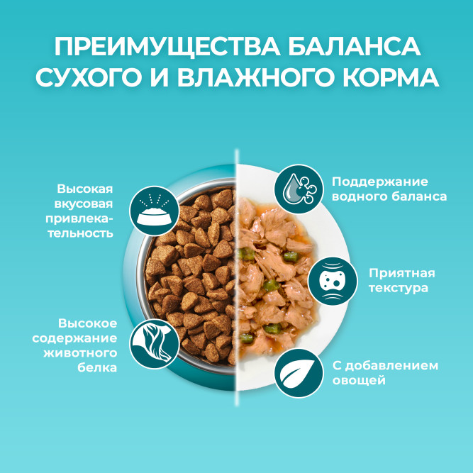 Purina One сухой корм для взрослых стерилизованных кошек с лососем - 3 кг