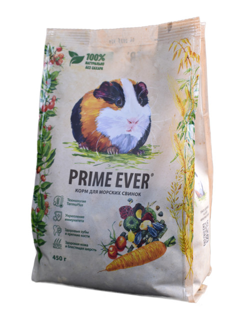Prime Ever сухой корм для морских свинок - 450 г