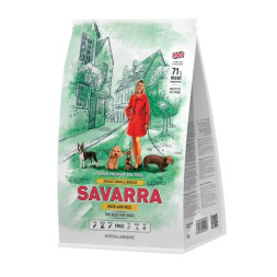 Savarra Adult Dog Small Breed сухой корм для взрослых собак мелких пород с уткой и рисом - 1 кг