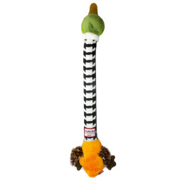 GiGwi CRUNCHY NECK игрушка для собак Утка с хрустящей шеей и пищалкой, 54 см