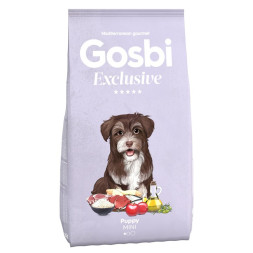 Gosbi Exclusive сухой корм для щенков мелких пород с курицей - 2 кг