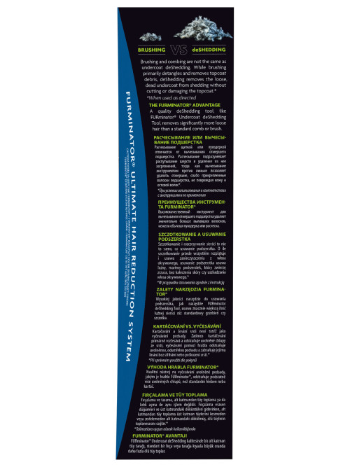 FURminator L фурминатор для крупных собак с длинной шерстью