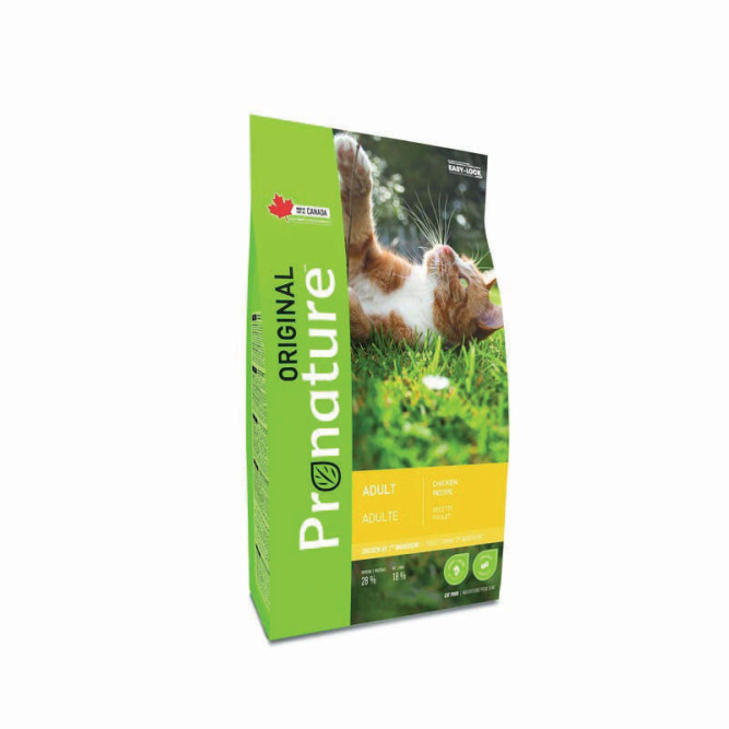 Pronature Original сухой корм для взрослых кошек с курицей - 340 г