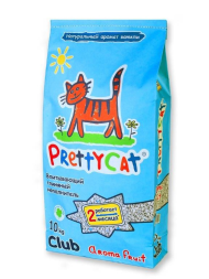PrettyCat Aroma Fruit наполнитель впитывающий для кошачьих туалетов - 10 кг