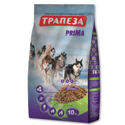 Трапеза Прима сухой корм для собак активных пород с говядиной - 10 кг