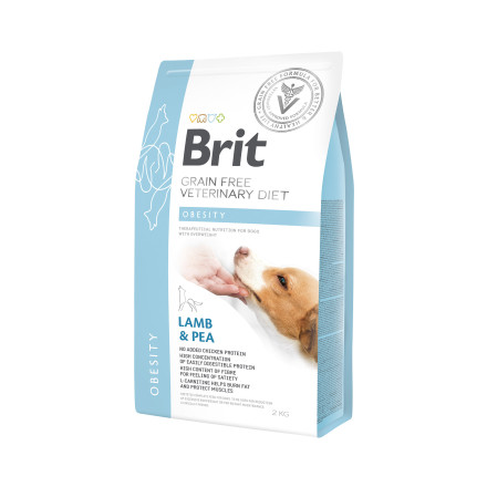 Brit VDD Obesity сухой беззерновой корм для собак с избыточным весом с ягненком - 2 кг