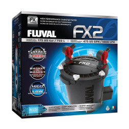 Fluval FX2 внешний фильтр для аквариума (до 750 л), 1800 л/ч