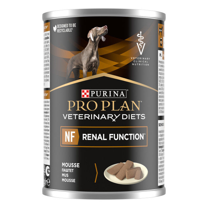 Pro Plan Veterinary NF Renal Function влажный корм для взрослых собак при патологии почек - 400 г х 12 шт