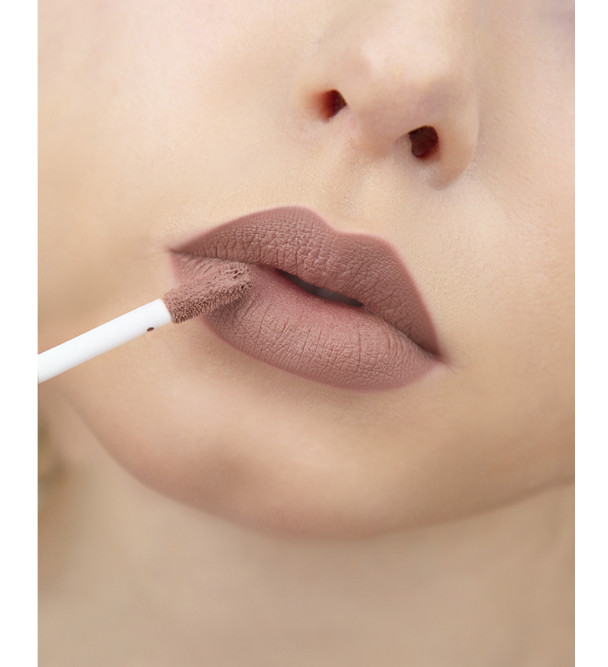 LUXVISAGE блеск для губ PIN UP Ultra Matt, тон 39 Beige Nude