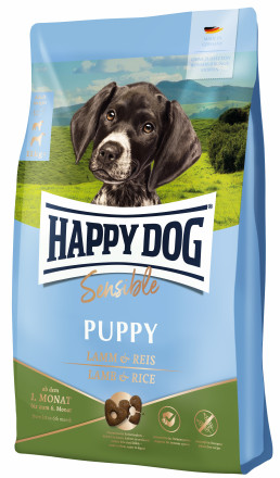 Happy Dog Sensible Puppy сухой корм для щенков с ягненком и рисом - 18 кг