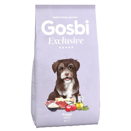 Gosbi Exclusive сухой корм для щенков мелких пород с курицей - 7 кг