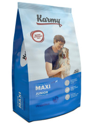 Karmy Maxi Junior сухой корм для щенков крупных пород с индейкой - 2 кг