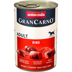 Animonda Gran Carno Original Adult влажный корм для взрослых собак с говядиной - 400 г (6 шт в уп)