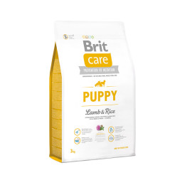 Сухой корм Brit Care Puppy All Breed Lamb &amp; Rice для щенков всех пород с ягненком и рисом - 3 кг