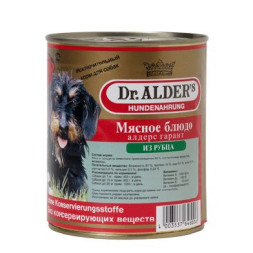 Консервы Dr. Alders Garant для взрослых собак с рубцом - 750 г х 12 шт