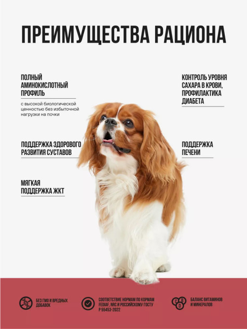 BOWL WOW сухой корм для взрослых собак средних пород с индейкой, курицей, рисом и свеклой - 5 кг