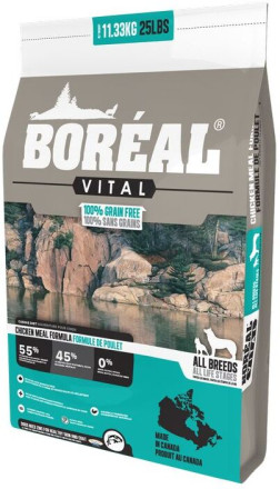Boreal Vital сухой корм для собак всех пород с курицей - 11,33 кг