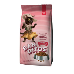Banditos сухой корм для взрослых кошек, с индейкой - 400 г