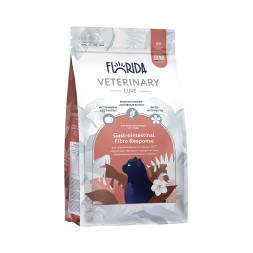 Florida Veterinary Line Gastrointestinal Fibre Response сухой диетический корм для взрослых кошек для нормализации моторики ЖКТ, коррекции запоров и профилактики образования волосяных комков - 2 кг