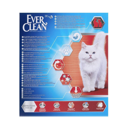 Ever Clean Multiple Cat наполнитель комкующийся для нескольких кошек в доме - 6 л