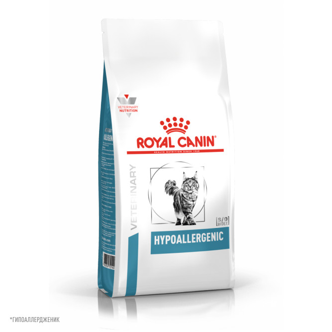 Royal Canin Hypoallergenic DR25 сухой корм для кошек при пищевой аллергии и пищевой непереносимости - 500 г