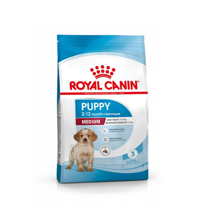 Royal Canin Medium Puppy сухой корм для щенков средних пород - 14 кг