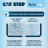 Cat Step Arctic Blue наполнитель силикагелевый впитывающий - 3,8 л (1,7 кг)