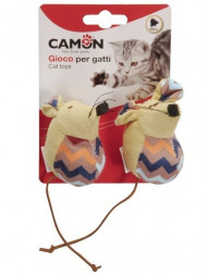 Camon игрушка для кошек &quot;Мышь Зигзаг&quot; с бубенчиком