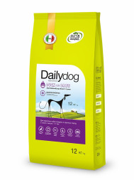 Dailydog Adult Medium &amp; Large Breed Duck &amp; Oats сухой корм для взрослых собак средних и крупных пород с уткой и овсом - 12 кг