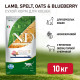 Farmina N&D Ancestral Grain Cat Lamb, Spelt, Oats And Blueberry Adult сухой низкозерновой корм для взрослых кошек с ягненком и черникой - 10 кг