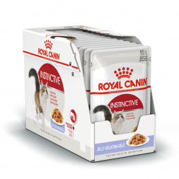 Royal Canin Instinctive паучи для взрослых кошек в желе - 85 г х 24 шт