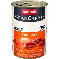 Animonda Gran Carno Original Adult влажный корм для взрослых собак с говядиной и курицей - 400 г