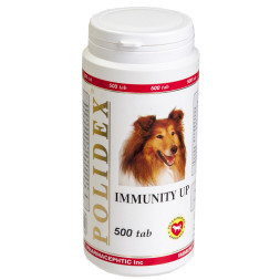 Polidex Immunity Up кормовая добавка для укрепления иммунитета для собак - 500 табл.