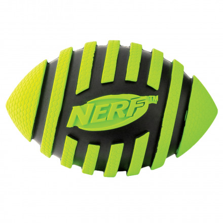 Игрушка для собак Nerf Мяч для регби пищащий - 9 см