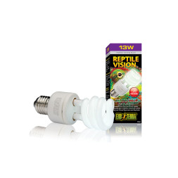 Exo Terra Reptile Vision Compact лампа адаптированая к зрению рептилий, 13W