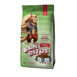 Banditos сухой корм для взрослых кошек, с курицей - 400 г