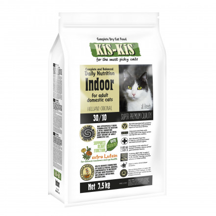 KiS-KiS Indoor корм для кастрированных и стерилизованных котов и кошек