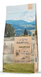 Rawival Finest with Wings сухой корм для взрослых собак карликовых и малых пород с курицей и индейкой - 2,5 кг
