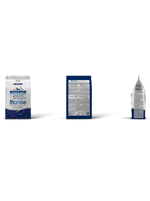 Monge Dog Medium Puppy&amp;Junior сухой корм для щенков средних пород с курицей 800 г