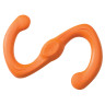 Изображение товара West Paw Zogoflex игрушка для собак Bumi L 25,4 см перетяжка оранжевая