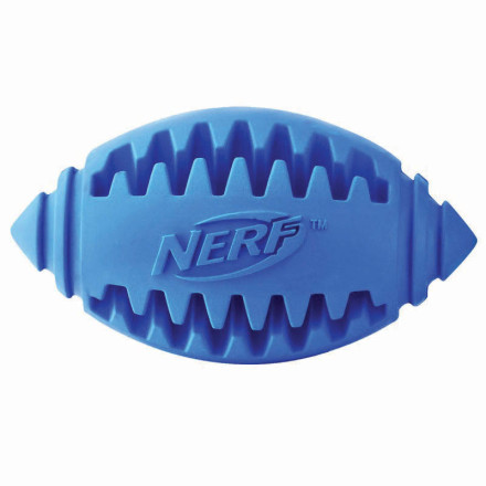 Игрушка для собак Nerf Мяч для регби рифленый - 10 см