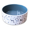 Изображение товара Mr.Kranch миска керамическая для собак с рисунком, 350 мл, серая