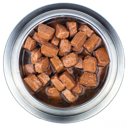 Мнямс Комфортное Пищеварение кусочки в соусе для взрослых собак всех пород с индейкой в консервах - 400 г (12 шт в уп)
