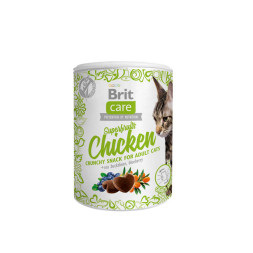 Brit Care лакомство для кошек Superfruits Chicken с курицей 100 г